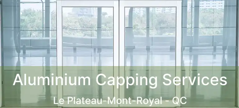  Aluminium Capping Services Le Plateau-Mont-Royal - QC
