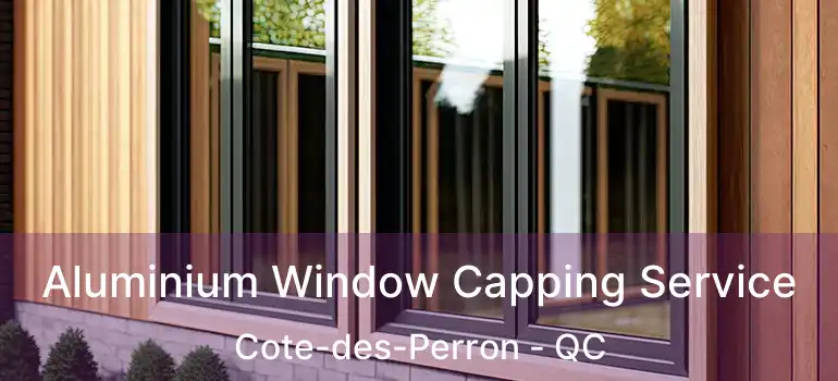  Aluminium Window Capping Service Cote-des-Perron - QC