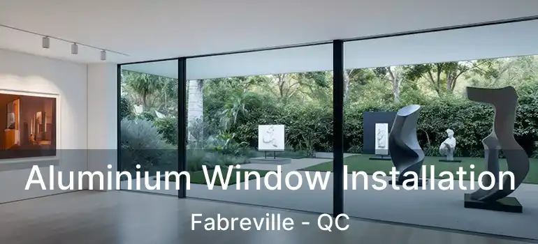  Aluminium Window Installation Fabreville - QC