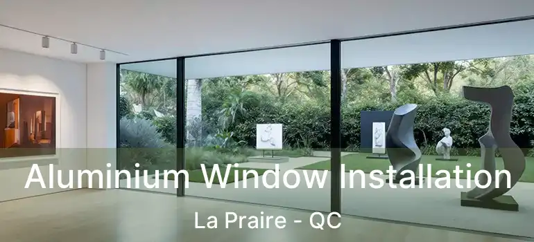  Aluminium Window Installation La Praire - QC