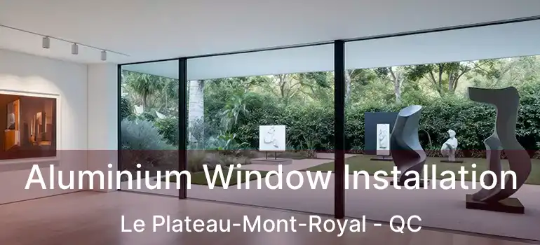  Aluminium Window Installation Le Plateau-Mont-Royal - QC