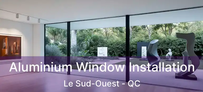  Aluminium Window Installation Le Sud-Ouest - QC