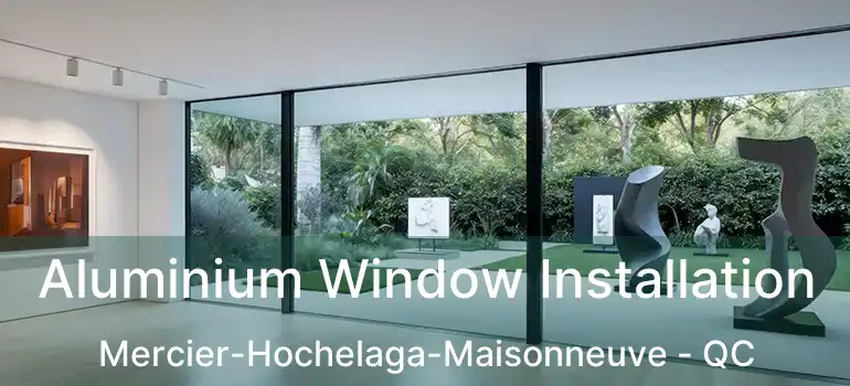  Aluminium Window Installation Mercier-Hochelaga-Maisonneuve - QC