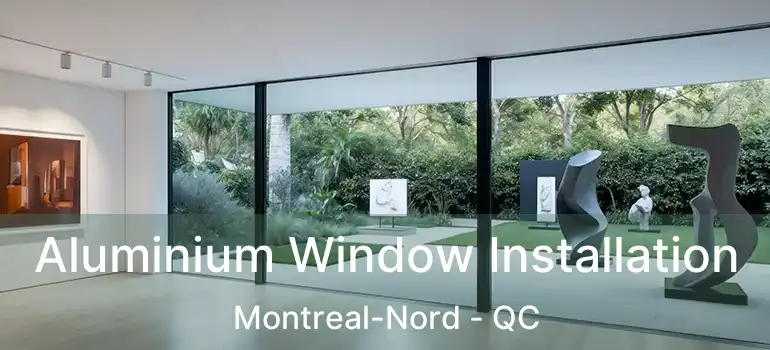  Aluminium Window Installation Montreal-Nord - QC