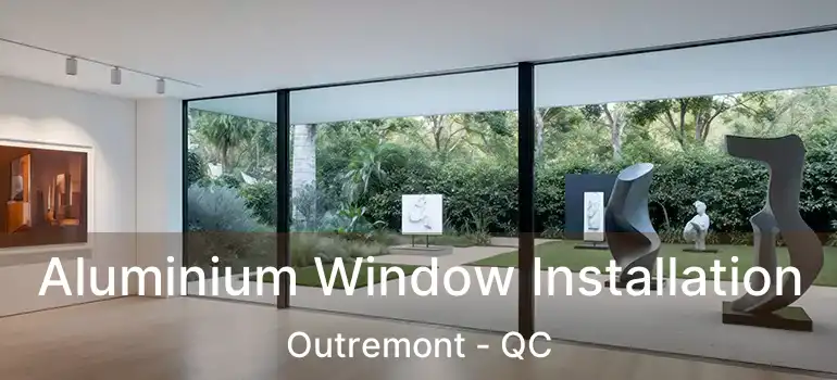  Aluminium Window Installation Outremont - QC