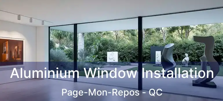  Aluminium Window Installation Page-Mon-Repos - QC