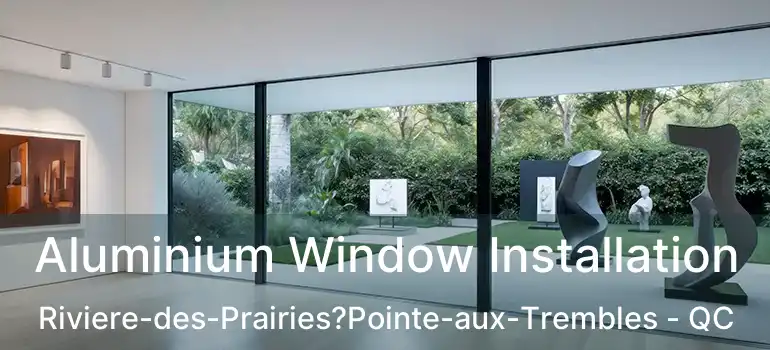  Aluminium Window Installation Riviere-des-Prairies?Pointe-aux-Trembles - QC
