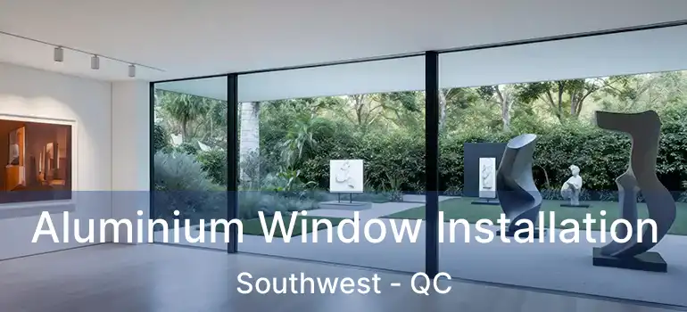  Aluminium Window Installation Southwest - QC