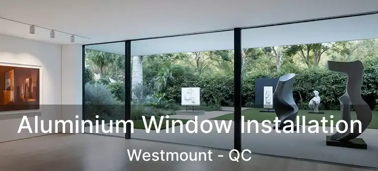  Aluminium Window Installation Westmount - QC