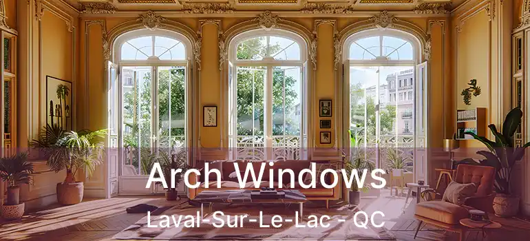  Arch Windows Laval-Sur-Le-Lac - QC