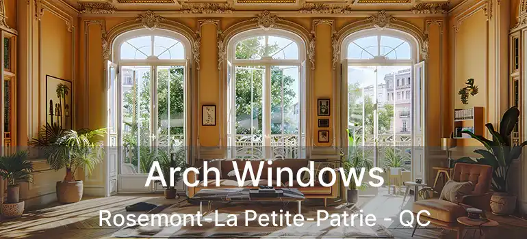  Arch Windows Rosemont-La Petite-Patrie - QC
