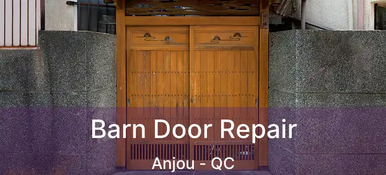  Barn Door Repair Anjou - QC