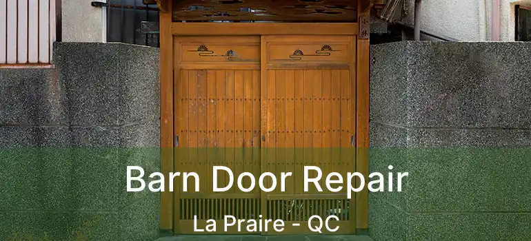  Barn Door Repair La Praire - QC