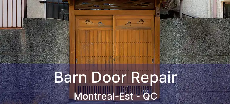  Barn Door Repair Montreal-Est - QC