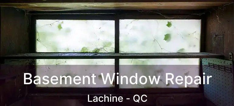  Basement Window Repair Lachine - QC