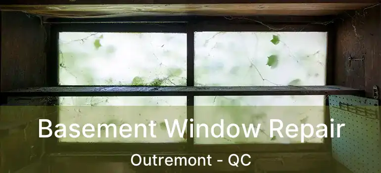  Basement Window Repair Outremont - QC