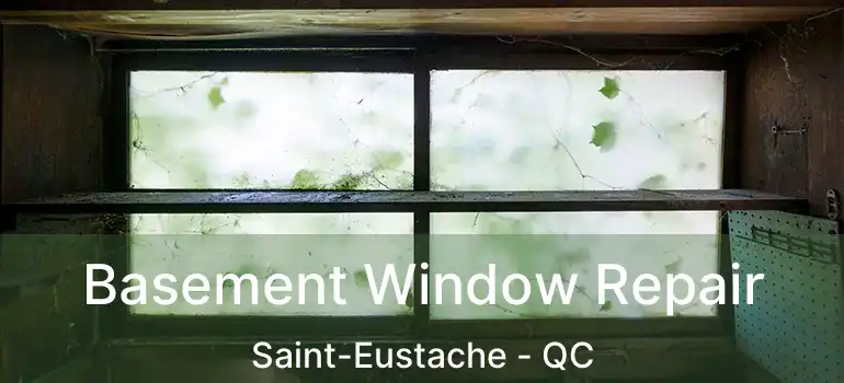  Basement Window Repair Saint-Eustache - QC