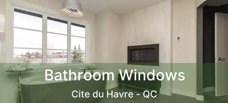  Bathroom Windows Cite du Havre - QC