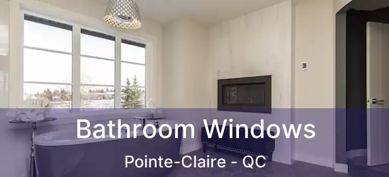  Bathroom Windows Pointe-Claire - QC