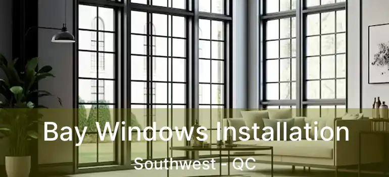  Bay Windows Installation Southwest - QC
