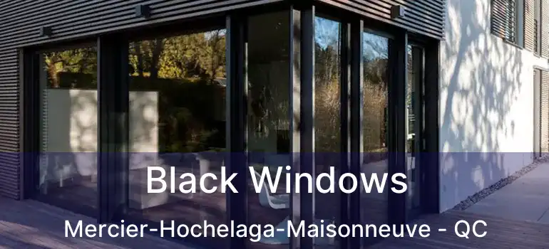  Black Windows Mercier-Hochelaga-Maisonneuve - QC