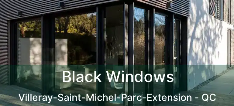  Black Windows Villeray-Saint-Michel-Parc-Extension - QC