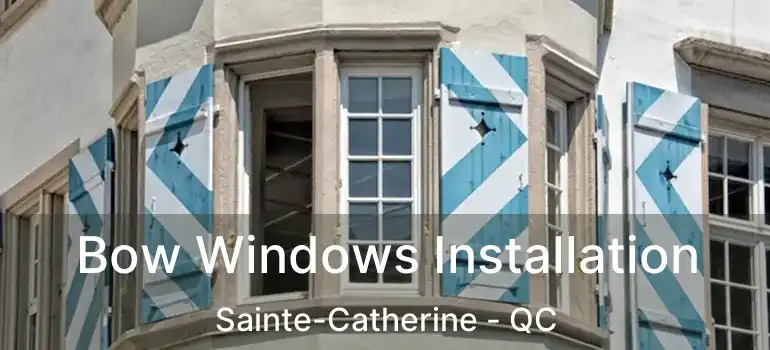  Bow Windows Installation Sainte-Catherine - QC