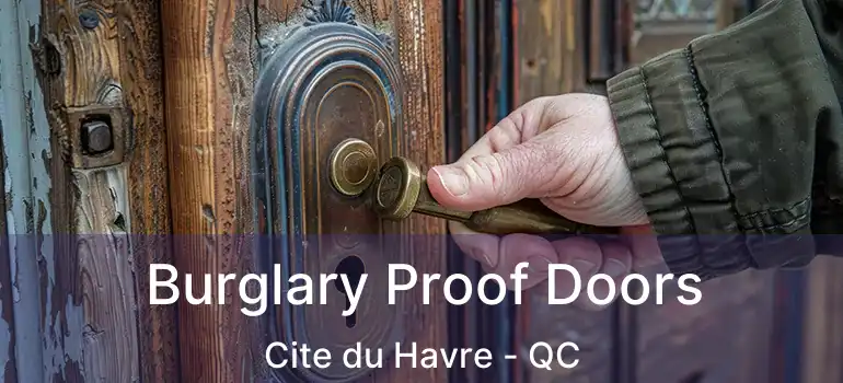  Burglary Proof Doors Cite du Havre - QC