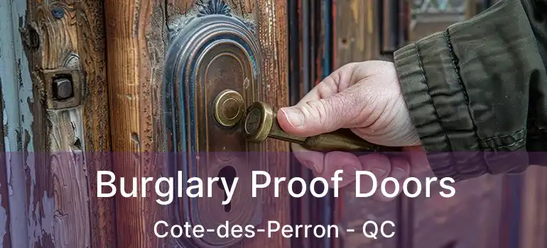  Burglary Proof Doors Cote-des-Perron - QC
