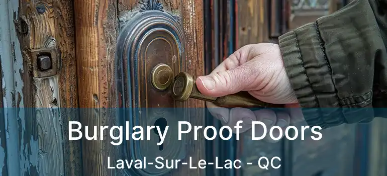  Burglary Proof Doors Laval-Sur-Le-Lac - QC