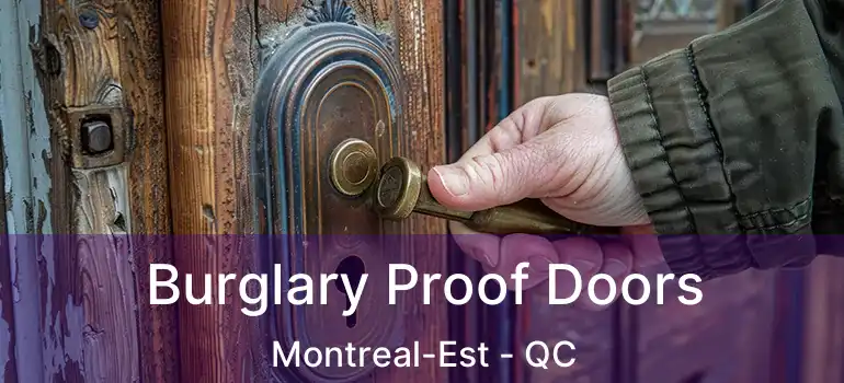  Burglary Proof Doors Montreal-Est - QC