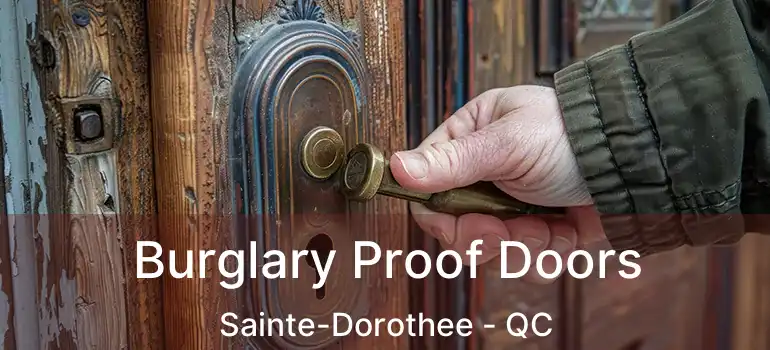  Burglary Proof Doors Sainte-Dorothee - QC