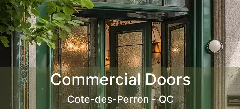  Commercial Doors Cote-des-Perron - QC