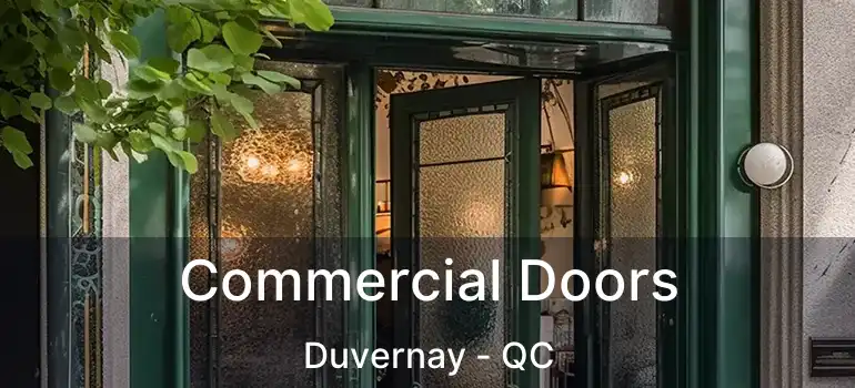  Commercial Doors Duvernay - QC