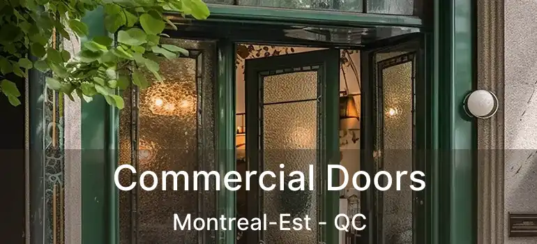  Commercial Doors Montreal-Est - QC