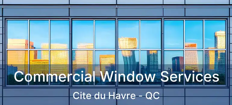  Commercial Window Services Cite du Havre - QC
