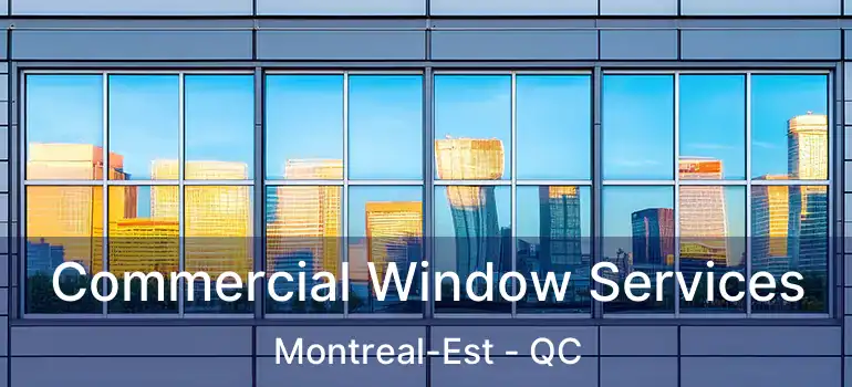  Commercial Window Services Montreal-Est - QC