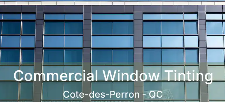  Commercial Window Tinting Cote-des-Perron - QC