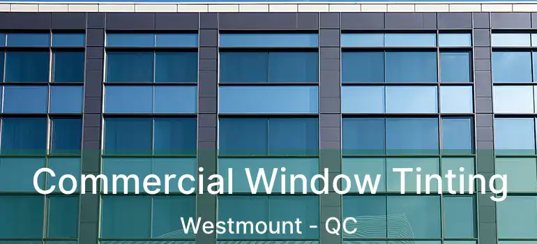 Commercial Window Tinting Westmount - QC