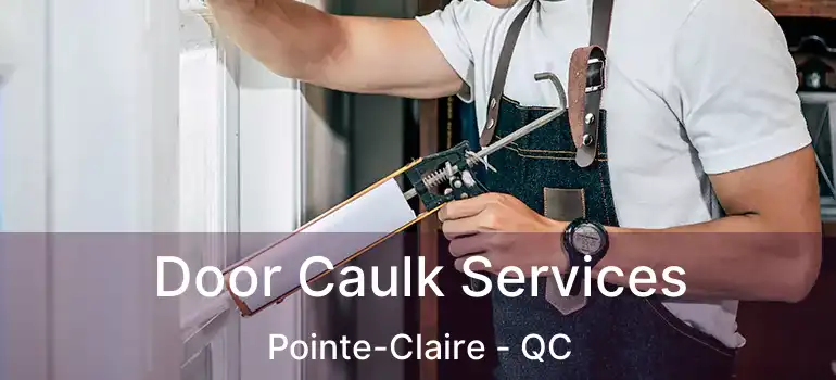  Door Caulk Services Pointe-Claire - QC