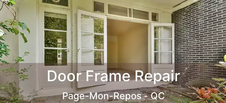  Door Frame Repair Page-Mon-Repos - QC