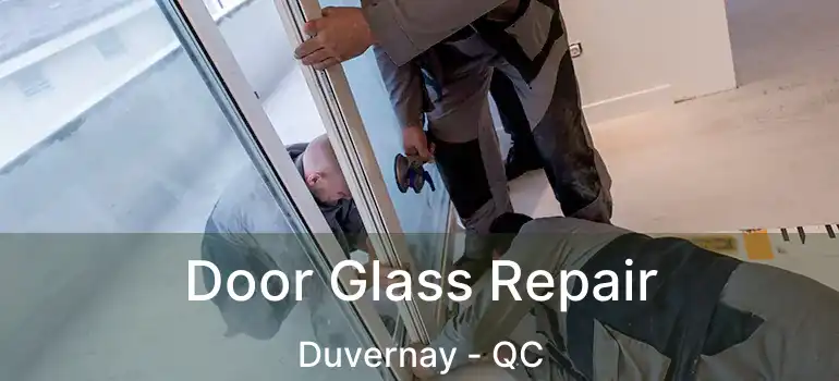  Door Glass Repair Duvernay - QC