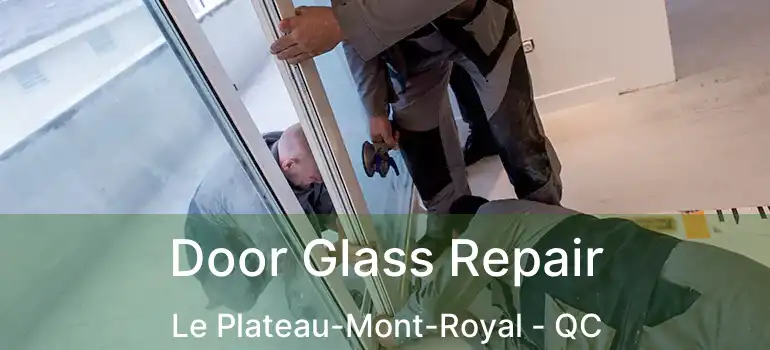  Door Glass Repair Le Plateau-Mont-Royal - QC