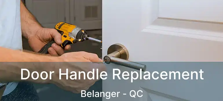  Door Handle Replacement Belanger - QC