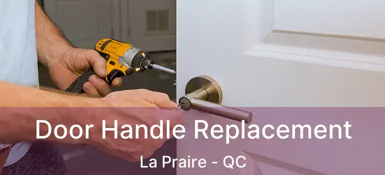  Door Handle Replacement La Praire - QC
