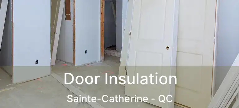  Door Insulation Sainte-Catherine - QC
