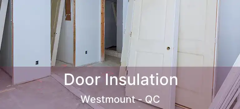  Door Insulation Westmount - QC