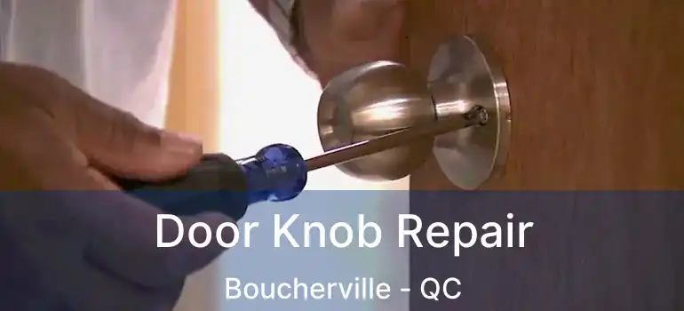  Door Knob Repair Boucherville - QC