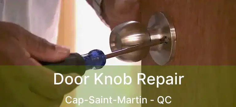  Door Knob Repair Cap-Saint-Martin - QC
