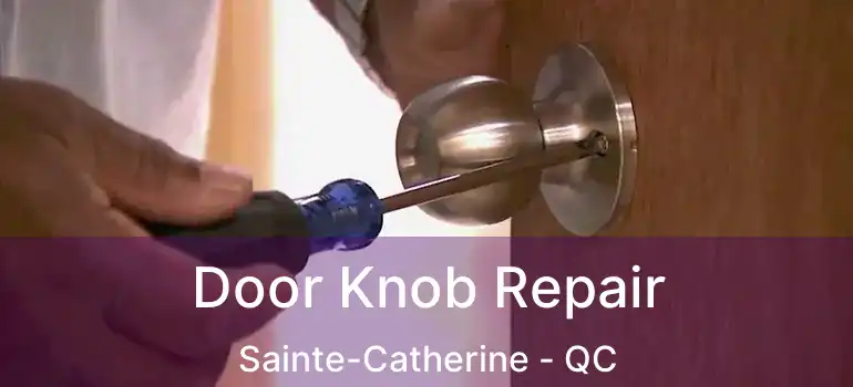  Door Knob Repair Sainte-Catherine - QC